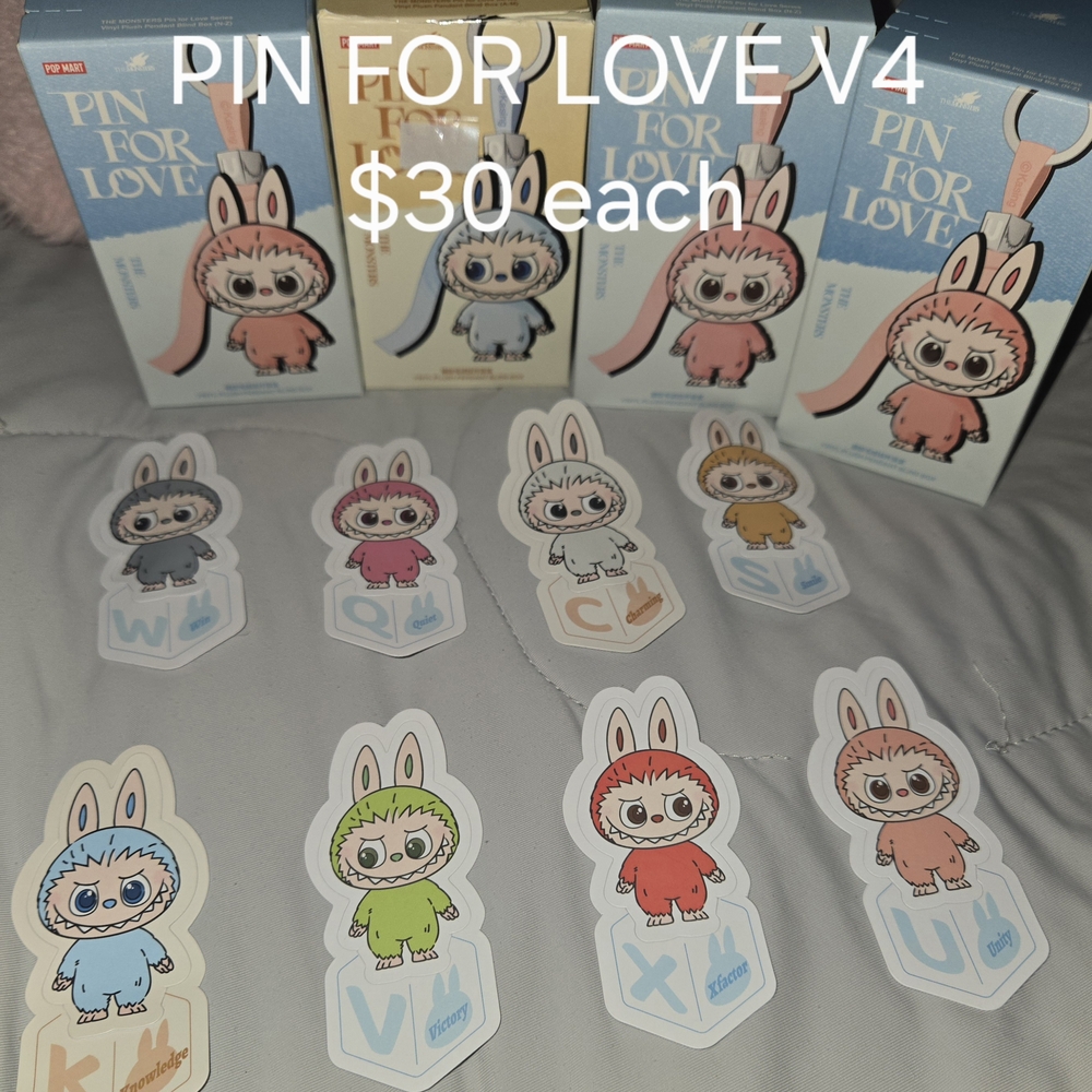 Pin For Love Labubu